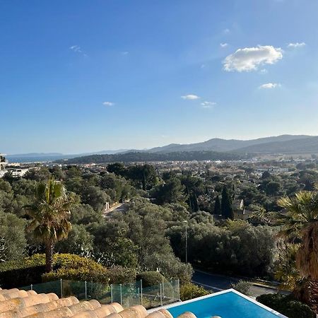 Appartement Vue Sur Mer, Piscine, Garage Prive Bormes-les-Mimosas Esterno foto
