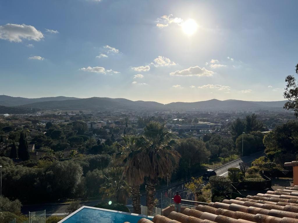 Appartement Vue Sur Mer, Piscine, Garage Prive Bormes-les-Mimosas Esterno foto